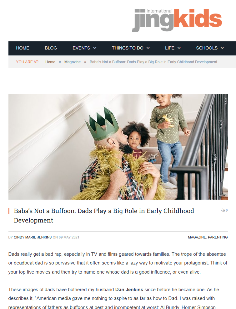 Baba’s Not a Buffoon: Dads Play a Big Role in Early Childhood Development